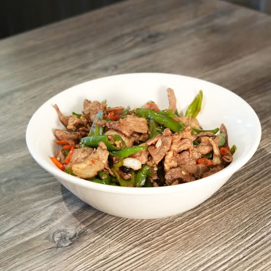 Stir-Fried Pork with Chili 辣椒炒肉
